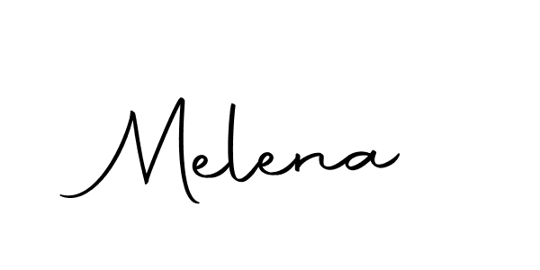 Make a beautiful signature design for name Melena. With this signature (Autography-DOLnW) style, you can create a handwritten signature for free. Melena signature style 10 images and pictures png