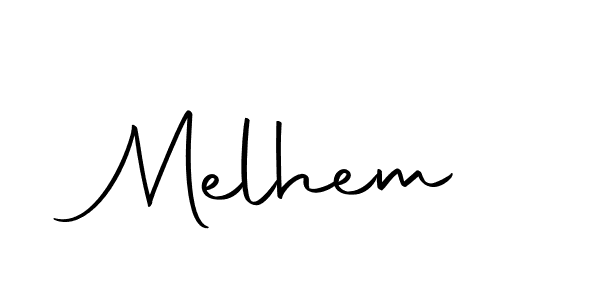 Make a short Melhem signature style. Manage your documents anywhere anytime using Autography-DOLnW. Create and add eSignatures, submit forms, share and send files easily. Melhem signature style 10 images and pictures png