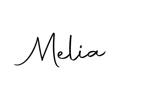 Make a beautiful signature design for name Melia. With this signature (Autography-DOLnW) style, you can create a handwritten signature for free. Melia signature style 10 images and pictures png
