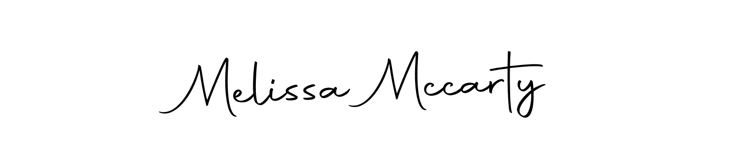 Melissa Mccarty stylish signature style. Best Handwritten Sign (Autography-DOLnW) for my name. Handwritten Signature Collection Ideas for my name Melissa Mccarty. Melissa Mccarty signature style 10 images and pictures png