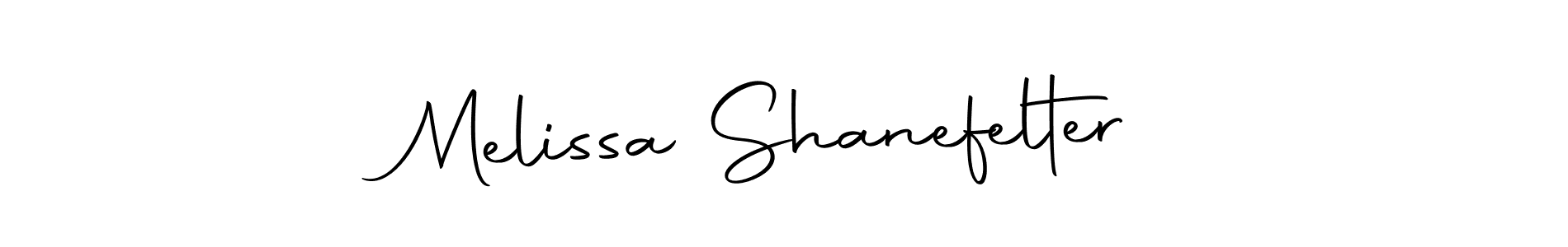 Create a beautiful signature design for name Melissa Shanefelter. With this signature (Autography-DOLnW) fonts, you can make a handwritten signature for free. Melissa Shanefelter signature style 10 images and pictures png