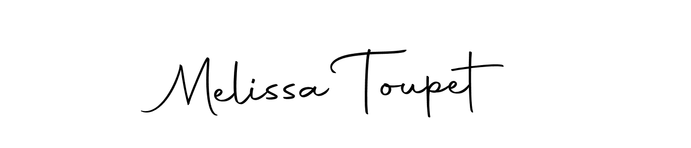 Make a short Melissa Toupet signature style. Manage your documents anywhere anytime using Autography-DOLnW. Create and add eSignatures, submit forms, share and send files easily. Melissa Toupet signature style 10 images and pictures png