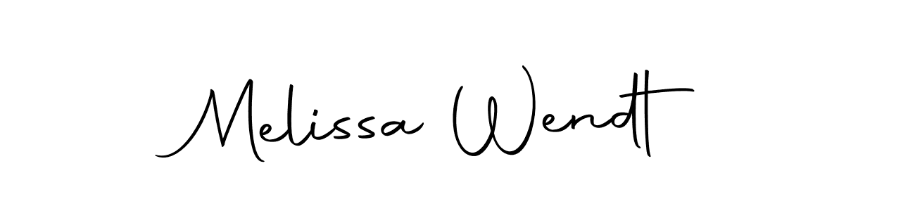 Use a signature maker to create a handwritten signature online. With this signature software, you can design (Autography-DOLnW) your own signature for name Melissa Wendt. Melissa Wendt signature style 10 images and pictures png
