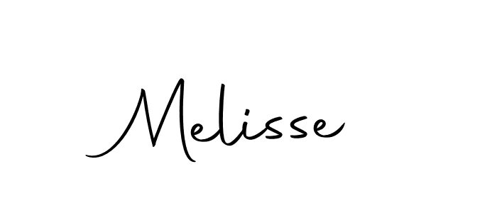 Use a signature maker to create a handwritten signature online. With this signature software, you can design (Autography-DOLnW) your own signature for name Melisse. Melisse signature style 10 images and pictures png