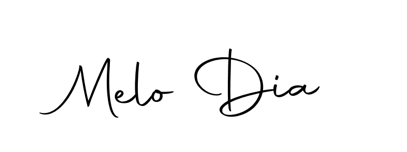 How to make Melo Dia name signature. Use Autography-DOLnW style for creating short signs online. This is the latest handwritten sign. Melo Dia signature style 10 images and pictures png