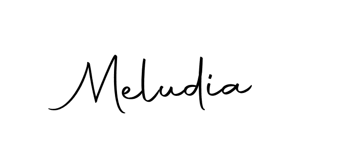 You should practise on your own different ways (Autography-DOLnW) to write your name (Meludia) in signature. don't let someone else do it for you. Meludia signature style 10 images and pictures png