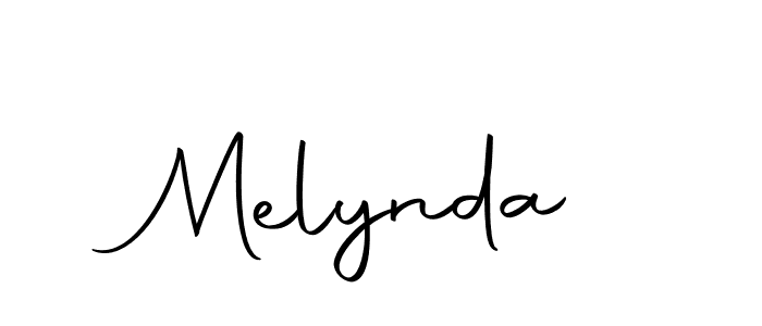 How to make Melynda signature? Autography-DOLnW is a professional autograph style. Create handwritten signature for Melynda name. Melynda signature style 10 images and pictures png