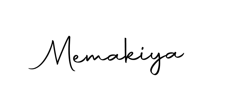 Make a beautiful signature design for name Memakiya. Use this online signature maker to create a handwritten signature for free. Memakiya signature style 10 images and pictures png