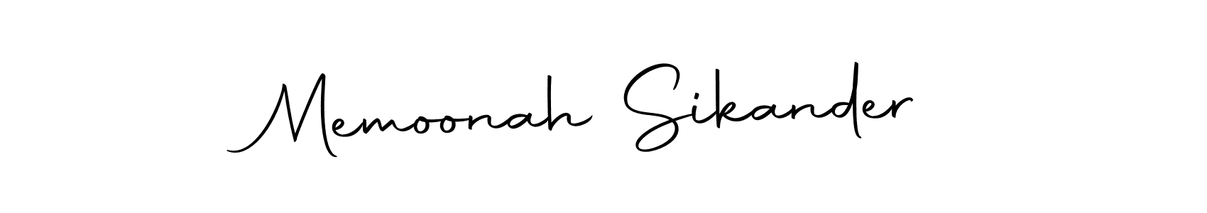 How to Draw Memoonah Sikander signature style? Autography-DOLnW is a latest design signature styles for name Memoonah Sikander. Memoonah Sikander signature style 10 images and pictures png