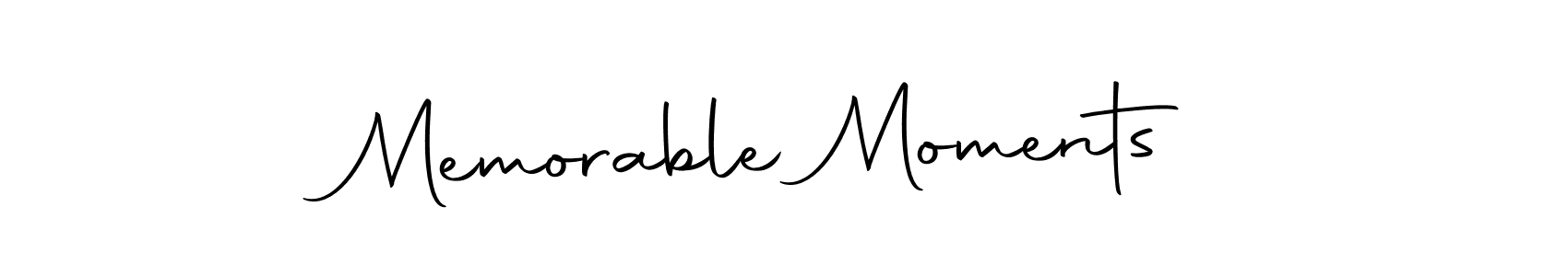 Create a beautiful signature design for name Memorable Moments. With this signature (Autography-DOLnW) fonts, you can make a handwritten signature for free. Memorable Moments signature style 10 images and pictures png