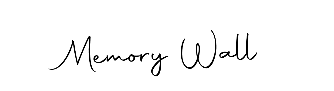 How to make Memory Wall signature? Autography-DOLnW is a professional autograph style. Create handwritten signature for Memory Wall name. Memory Wall signature style 10 images and pictures png