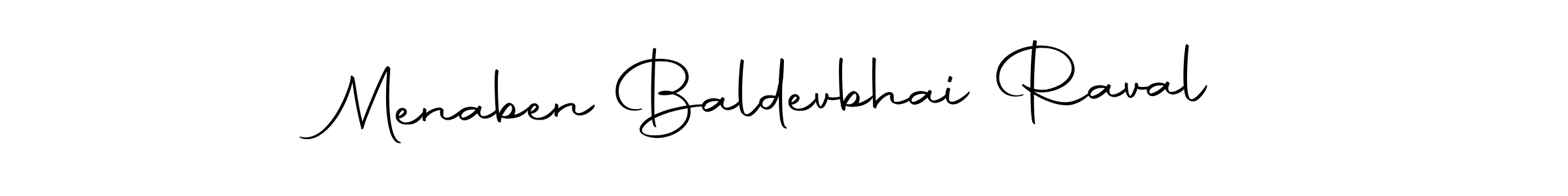 Also You can easily find your signature by using the search form. We will create Menaben Baldevbhai Raval name handwritten signature images for you free of cost using Autography-DOLnW sign style. Menaben Baldevbhai Raval signature style 10 images and pictures png