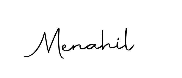 Here are the top 10 professional signature styles for the name Menahil. These are the best autograph styles you can use for your name. Menahil signature style 10 images and pictures png