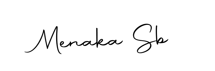 You should practise on your own different ways (Autography-DOLnW) to write your name (Menaka Sb) in signature. don't let someone else do it for you. Menaka Sb signature style 10 images and pictures png