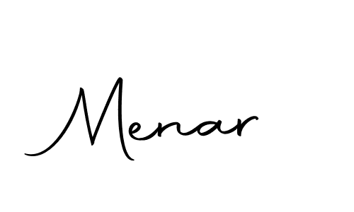 How to make Menar signature? Autography-DOLnW is a professional autograph style. Create handwritten signature for Menar name. Menar signature style 10 images and pictures png