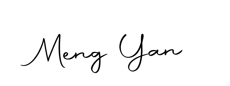 Use a signature maker to create a handwritten signature online. With this signature software, you can design (Autography-DOLnW) your own signature for name Meng Yan. Meng Yan signature style 10 images and pictures png