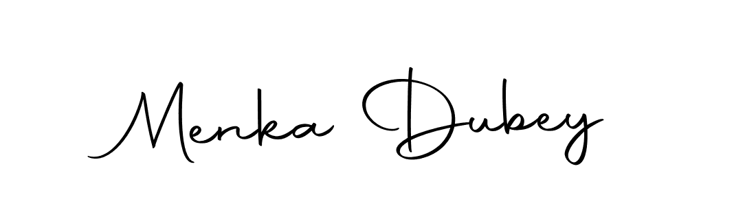 if you are searching for the best signature style for your name Menka Dubey. so please give up your signature search. here we have designed multiple signature styles  using Autography-DOLnW. Menka Dubey signature style 10 images and pictures png