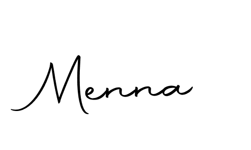 Similarly Autography-DOLnW is the best handwritten signature design. Signature creator online .You can use it as an online autograph creator for name Menna. Menna signature style 10 images and pictures png