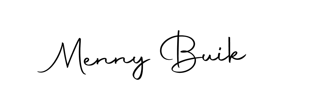 The best way (Autography-DOLnW) to make a short signature is to pick only two or three words in your name. The name Menny Buik include a total of six letters. For converting this name. Menny Buik signature style 10 images and pictures png