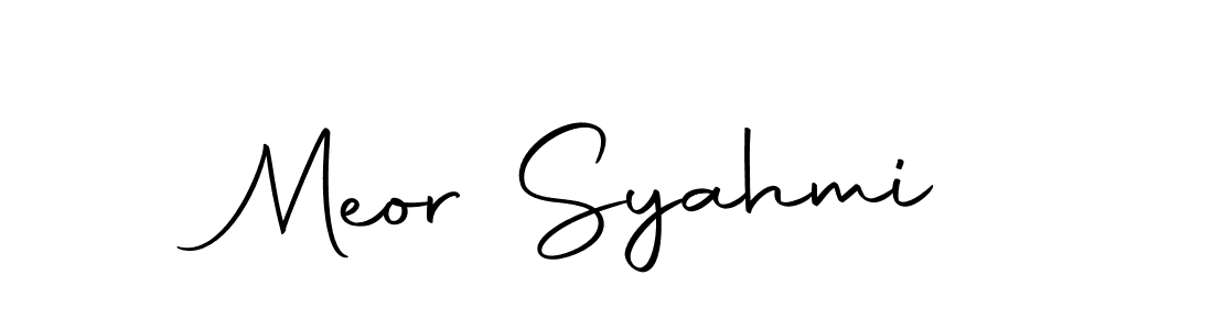 You should practise on your own different ways (Autography-DOLnW) to write your name (Meor Syahmi) in signature. don't let someone else do it for you. Meor Syahmi signature style 10 images and pictures png