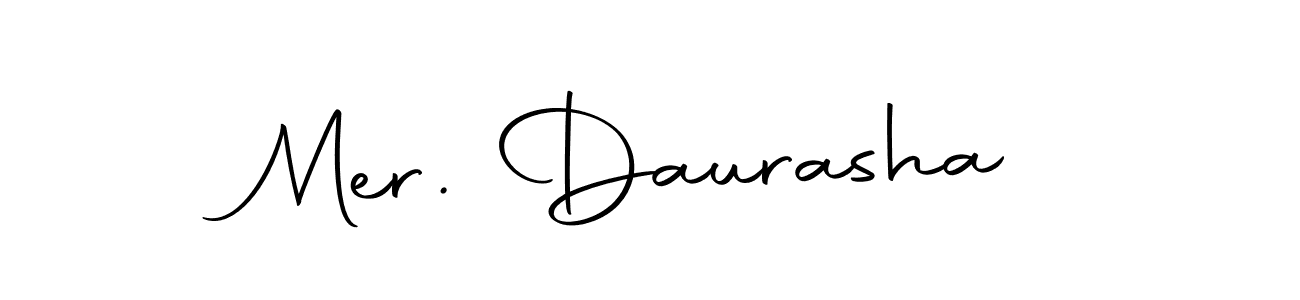 Mer. Daurasha stylish signature style. Best Handwritten Sign (Autography-DOLnW) for my name. Handwritten Signature Collection Ideas for my name Mer. Daurasha. Mer. Daurasha signature style 10 images and pictures png