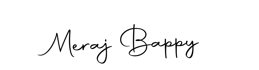 Design your own signature with our free online signature maker. With this signature software, you can create a handwritten (Autography-DOLnW) signature for name Meraj Bappy. Meraj Bappy signature style 10 images and pictures png