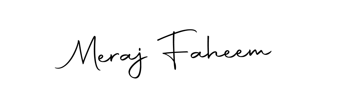 Here are the top 10 professional signature styles for the name Meraj Faheem. These are the best autograph styles you can use for your name. Meraj Faheem signature style 10 images and pictures png