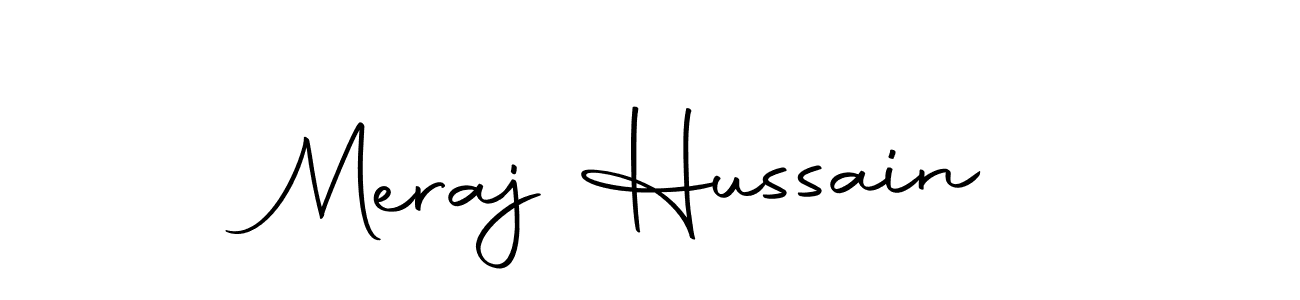 How to make Meraj Hussain signature? Autography-DOLnW is a professional autograph style. Create handwritten signature for Meraj Hussain name. Meraj Hussain signature style 10 images and pictures png