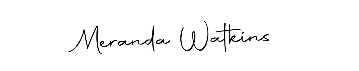 Here are the top 10 professional signature styles for the name Meranda Watkins. These are the best autograph styles you can use for your name. Meranda Watkins signature style 10 images and pictures png