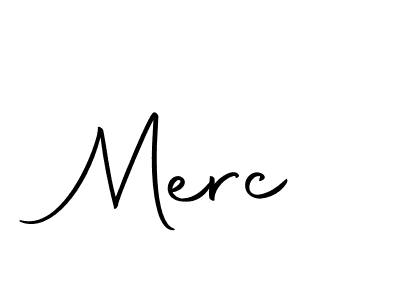 Make a beautiful signature design for name Merc. With this signature (Autography-DOLnW) style, you can create a handwritten signature for free. Merc signature style 10 images and pictures png