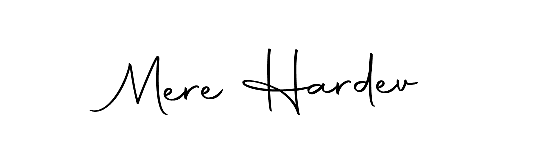 if you are searching for the best signature style for your name Mere Hardev. so please give up your signature search. here we have designed multiple signature styles  using Autography-DOLnW. Mere Hardev signature style 10 images and pictures png