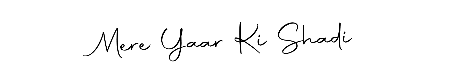 if you are searching for the best signature style for your name Mere Yaar Ki Shadi. so please give up your signature search. here we have designed multiple signature styles  using Autography-DOLnW. Mere Yaar Ki Shadi signature style 10 images and pictures png