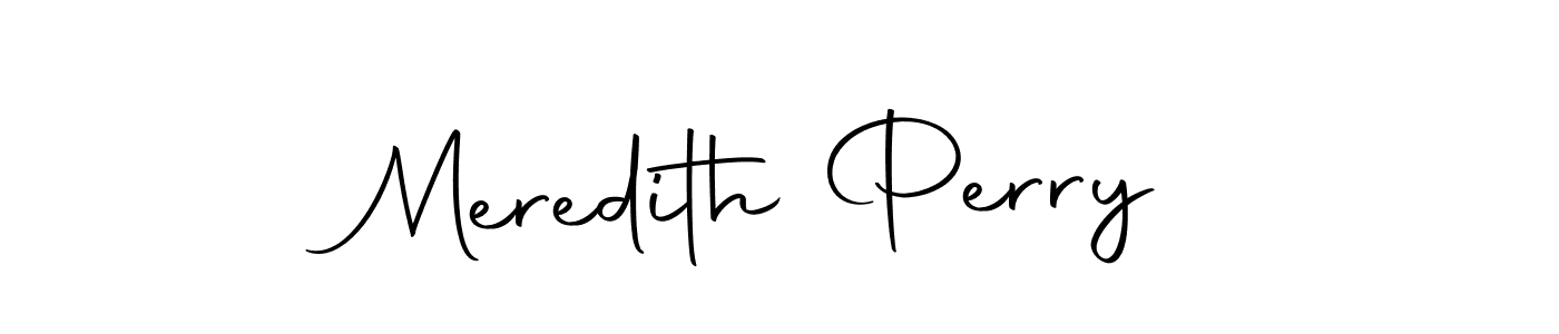How to make Meredith Perry name signature. Use Autography-DOLnW style for creating short signs online. This is the latest handwritten sign. Meredith Perry signature style 10 images and pictures png