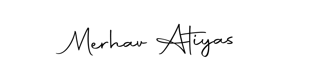 Similarly Autography-DOLnW is the best handwritten signature design. Signature creator online .You can use it as an online autograph creator for name Merhav Atiyas. Merhav Atiyas signature style 10 images and pictures png