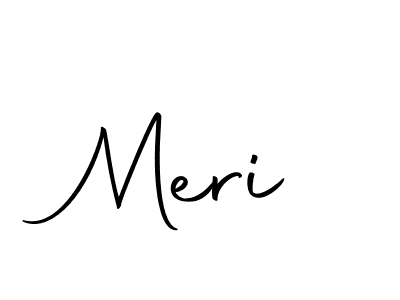 How to make Meri signature? Autography-DOLnW is a professional autograph style. Create handwritten signature for Meri name. Meri signature style 10 images and pictures png