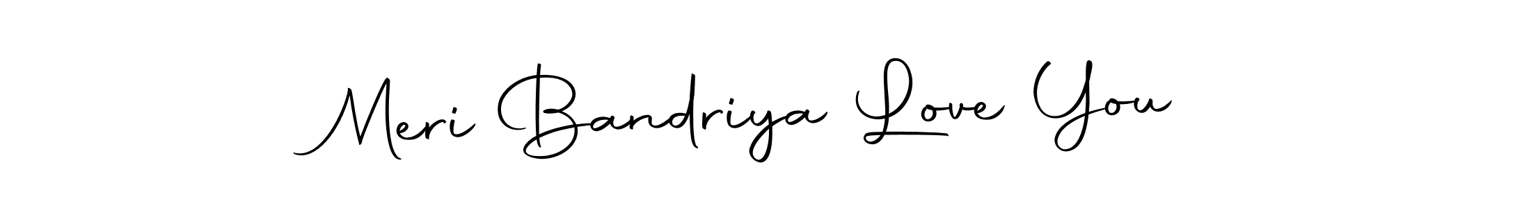 Similarly Autography-DOLnW is the best handwritten signature design. Signature creator online .You can use it as an online autograph creator for name Meri Bandriya Love You. Meri Bandriya Love You signature style 10 images and pictures png