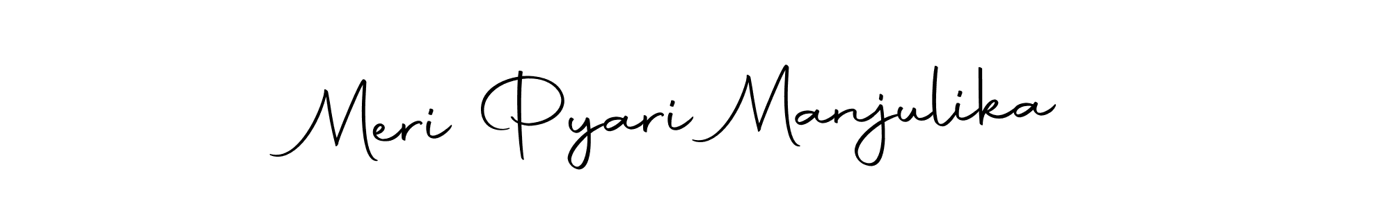 Check out images of Autograph of Meri Pyari Manjulika name. Actor Meri Pyari Manjulika Signature Style. Autography-DOLnW is a professional sign style online. Meri Pyari Manjulika signature style 10 images and pictures png