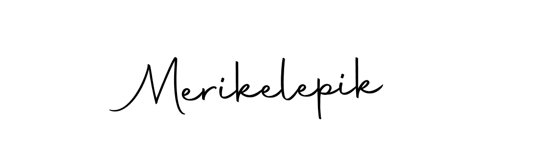 You should practise on your own different ways (Autography-DOLnW) to write your name (Merikelepik) in signature. don't let someone else do it for you. Merikelepik signature style 10 images and pictures png