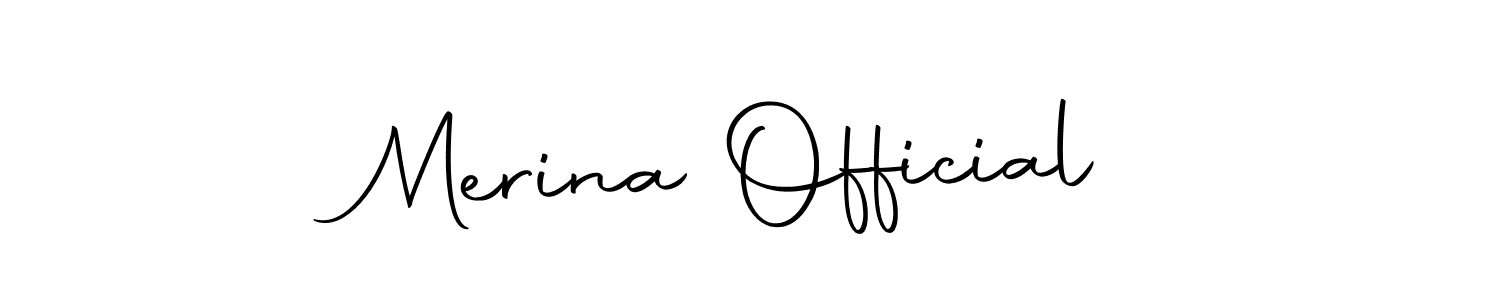 Also You can easily find your signature by using the search form. We will create Merina Official name handwritten signature images for you free of cost using Autography-DOLnW sign style. Merina Official signature style 10 images and pictures png
