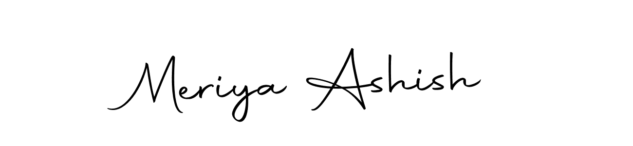 Once you've used our free online signature maker to create your best signature Autography-DOLnW style, it's time to enjoy all of the benefits that Meriya Ashish name signing documents. Meriya Ashish signature style 10 images and pictures png