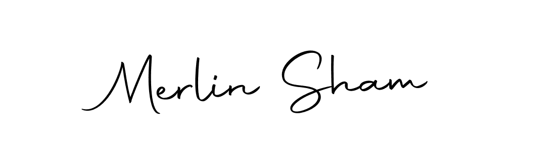 Merlin Sham stylish signature style. Best Handwritten Sign (Autography-DOLnW) for my name. Handwritten Signature Collection Ideas for my name Merlin Sham. Merlin Sham signature style 10 images and pictures png