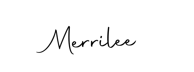 Here are the top 10 professional signature styles for the name Merrilee. These are the best autograph styles you can use for your name. Merrilee signature style 10 images and pictures png