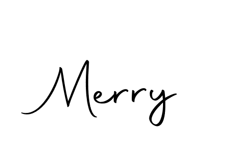 Create a beautiful signature design for name Merry. With this signature (Autography-DOLnW) fonts, you can make a handwritten signature for free. Merry signature style 10 images and pictures png