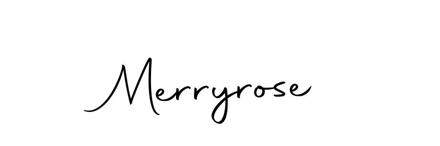 Autography-DOLnW is a professional signature style that is perfect for those who want to add a touch of class to their signature. It is also a great choice for those who want to make their signature more unique. Get Merryrose name to fancy signature for free. Merryrose signature style 10 images and pictures png
