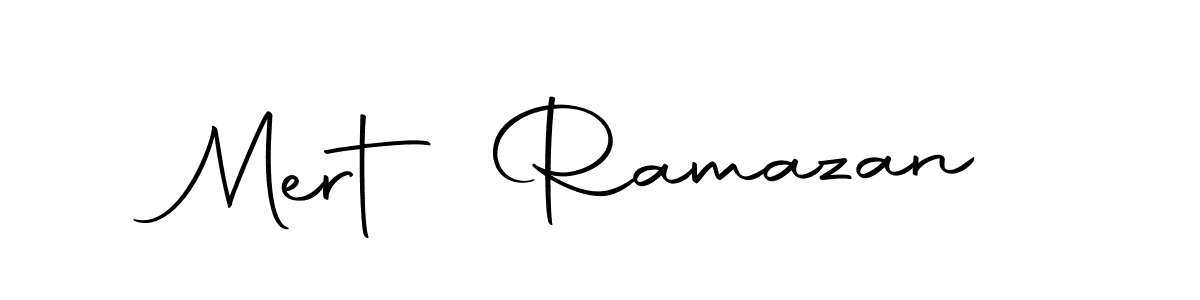 Use a signature maker to create a handwritten signature online. With this signature software, you can design (Autography-DOLnW) your own signature for name Mert Ramazan. Mert Ramazan signature style 10 images and pictures png