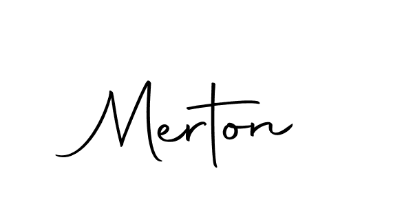 You should practise on your own different ways (Autography-DOLnW) to write your name (Merton) in signature. don't let someone else do it for you. Merton signature style 10 images and pictures png