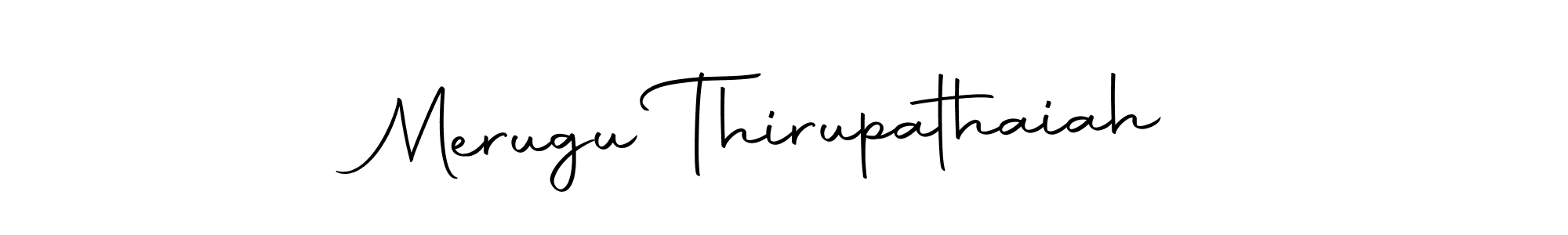 Make a short Merugu Thirupathaiah signature style. Manage your documents anywhere anytime using Autography-DOLnW. Create and add eSignatures, submit forms, share and send files easily. Merugu Thirupathaiah signature style 10 images and pictures png