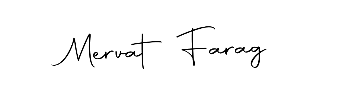 You should practise on your own different ways (Autography-DOLnW) to write your name (Mervat Farag) in signature. don't let someone else do it for you. Mervat Farag signature style 10 images and pictures png