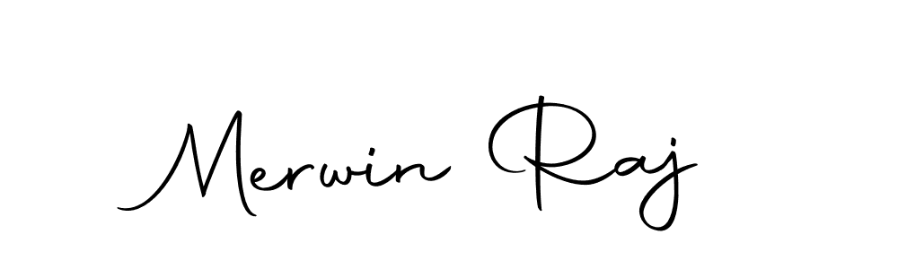 You should practise on your own different ways (Autography-DOLnW) to write your name (Merwin Raj) in signature. don't let someone else do it for you. Merwin Raj signature style 10 images and pictures png