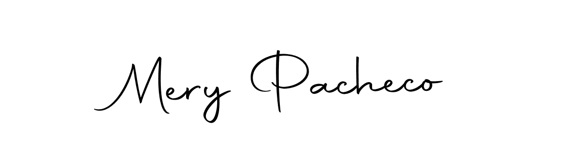 How to make Mery Pacheco signature? Autography-DOLnW is a professional autograph style. Create handwritten signature for Mery Pacheco name. Mery Pacheco signature style 10 images and pictures png